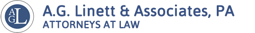 AG Linett and attorneys logo. A law firm client.