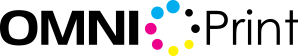 OMNI Print logo, a client